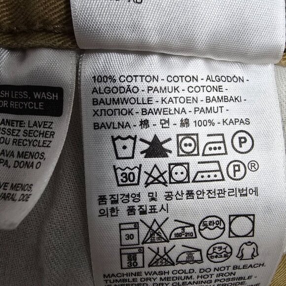 Levis 514 Pants Men 34×30 (Fits 32×29) Brown Straight Fit Mid Rise Stretch Twill - Picture 5 of 13